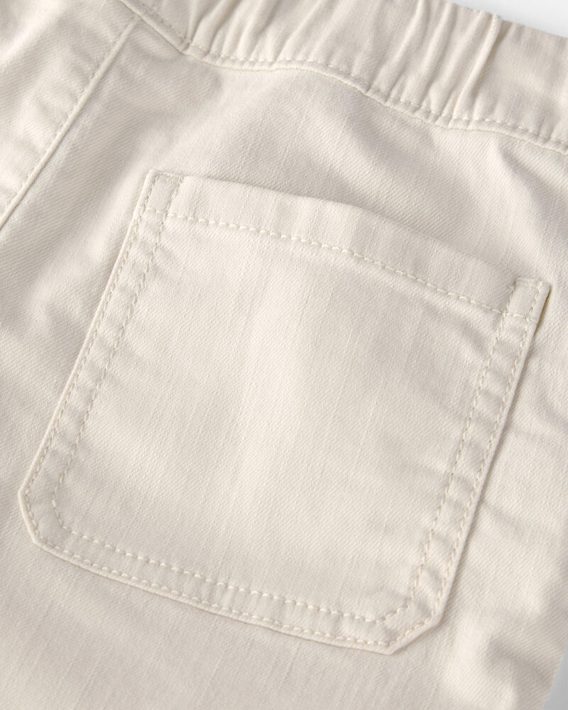 Boys Organic Cotton Twill Shorts, image 3 of 5 slides