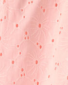 Toddler Girl Floral Eyelet Pants - Pink, image 5 of 6 slides
