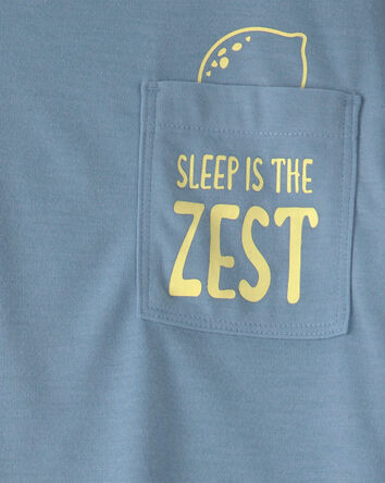 Toddler Boy Bird Loose Fit 2-Piece Pajama Set - Blue, 