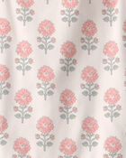 Girls Organic Cotton Tiered Dress in Rosebud Petal Print , image 4 of 5 slides