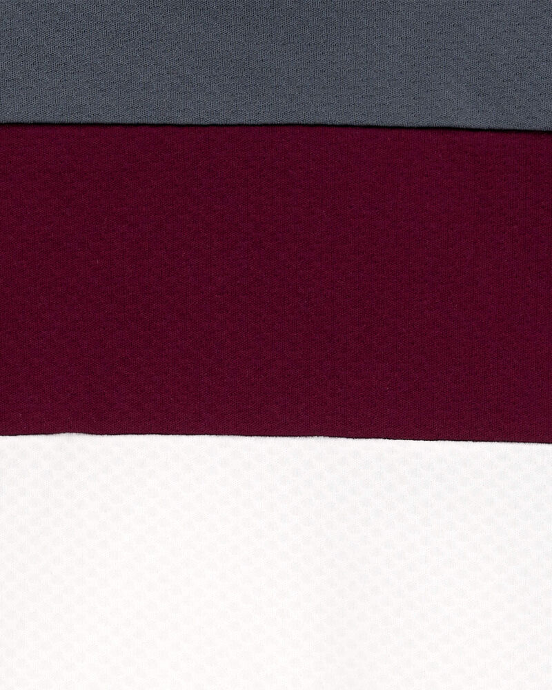 Toddler Boy Colorblock Long-Sleeve Tee - Cream, image 2 of 3 slides