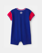 Baby Umbro England Soccer Romper - Blue/Red, image 4 of 6 slides