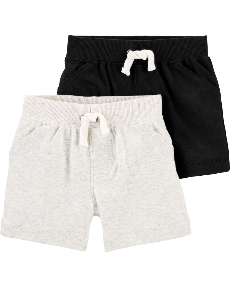 Baby 4-Pack Pull-On Shorts Set, image 3 of 3 slides