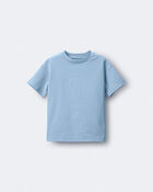 Toddler Elevated Relaxed Tee - Blue, image 2 of 5 slides
