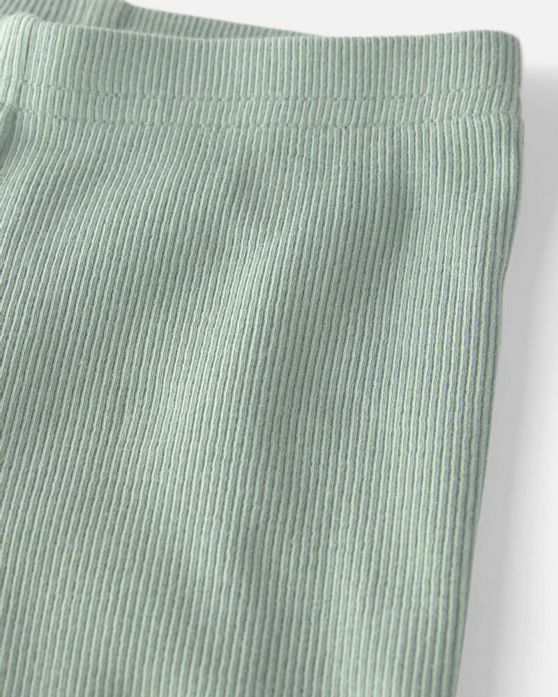 Baby 2-Piece Organic Cotton Ribbed Pajamas, image 2 of 4 slides