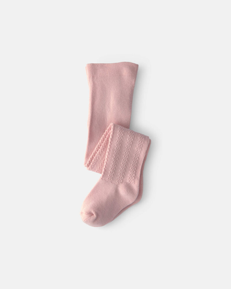Baby Girl Tights - Pink, image 1 of 2 slides