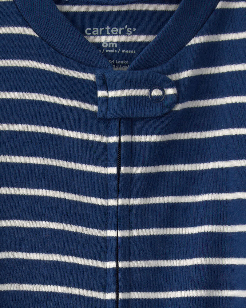 Baby Boy 2-Pack Boat Sleep & Play Pajamas - Blue, image 2 of 5 slides