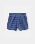 Baby Boy 3-Piece Shark Striped Outfit Set - Blue/White, image 9 of 12 slides