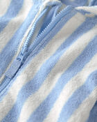 Baby Organic Cotton Cover Up in Stripes, image 2 of 4 slides
