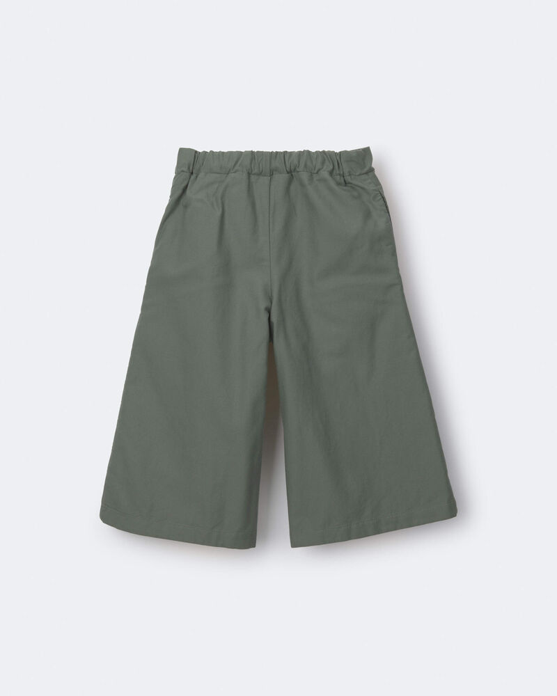 Toddler Girl Wide-Leg Drape Pant - Olive, image 6 of 7 slides