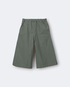 Toddler Girl Wide-Leg Drape Pant - Olive, image 6 of 7 slides