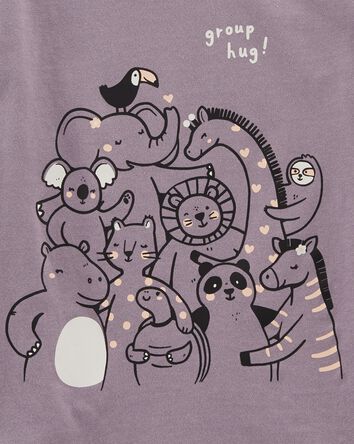 Toddler Zoo Animal Graphic Tee, 