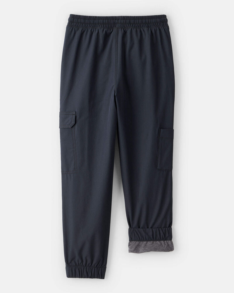 Boys Active Woven Joggers - Black, image 3 of 6 slides