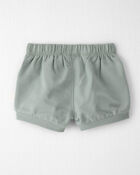 Baby Girl 2-Pack Organic Cotton Shorts in Under the Sea, image 3 of 6 slides