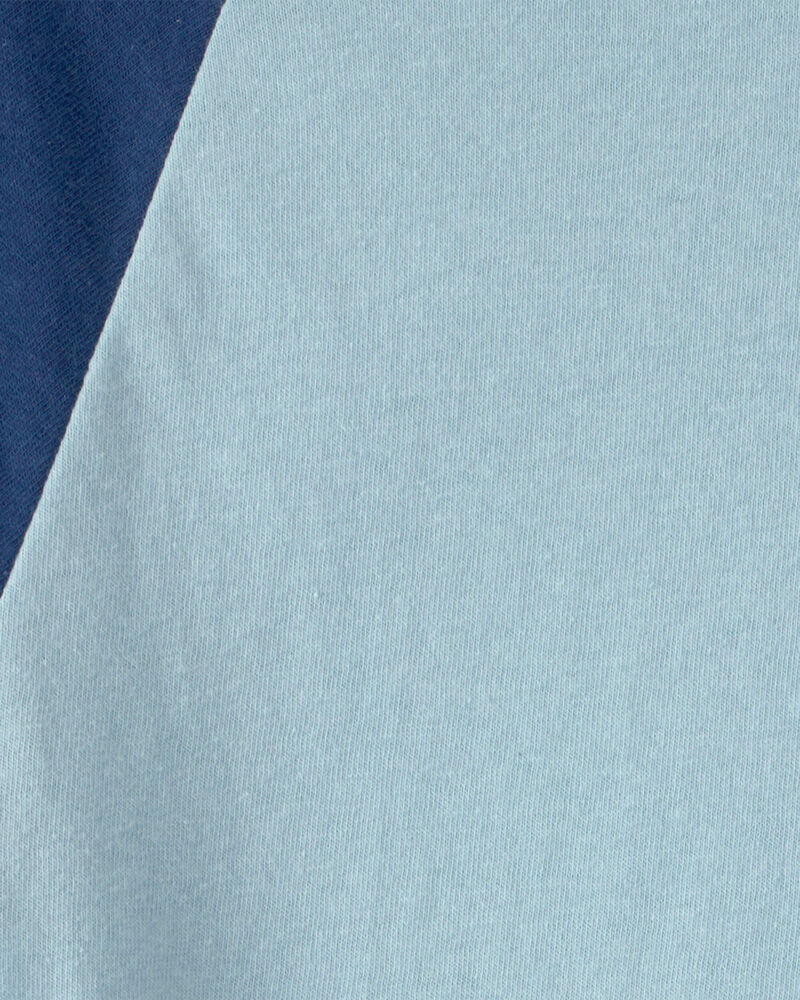 Kids Colorblock T-Shirt - Blue, image 2 of 3 slides