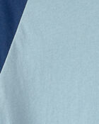 Kids Colorblock T-Shirt - Blue, image 2 of 3 slides