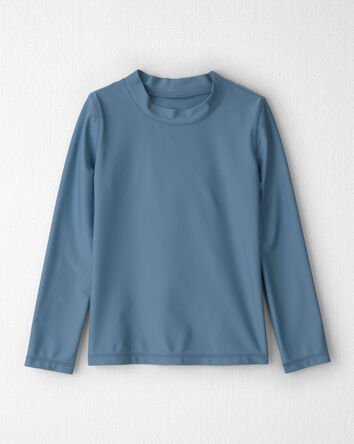 Kids Recycled Long-Sleeve Rashguard Top, 