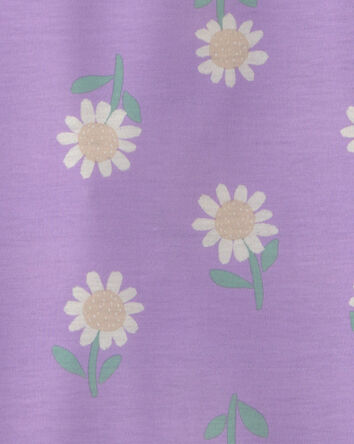 Girls 2-Pack Floral Night Gowns - Purple, 