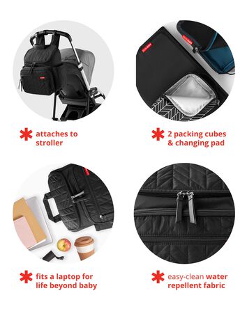 Forma Backpack Diaper Bag - Sage, 