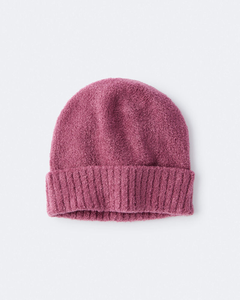 Toddler Beanie - Burgundy, image 1 of 7 slides