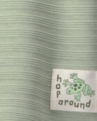 Baby Boy 2-Piece Frog Top & Short Set - Green, image 2 of 4 slides
