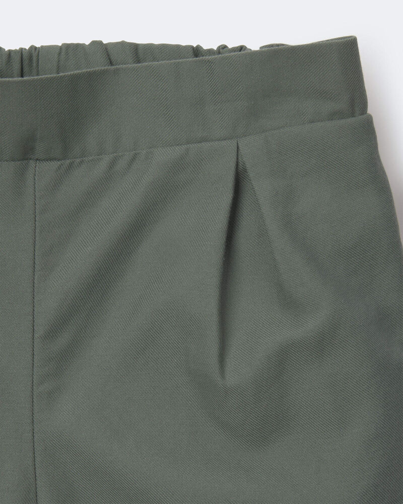 Toddler Girl Wide-Leg Drape Pant - Olive, image 7 of 7 slides