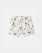 Baby Boy 3-Piece Palm Tree Outfit Set - White/Green, image 8 of 11 slides