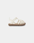 Baby Girl Every Step&reg; First Walker Sandals - White, image 2 of 6 slides