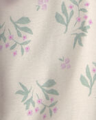 Baby Girl 5-Pack Floral Multipack Bodysuits - Purple/Green, image 3 of 7 slides
