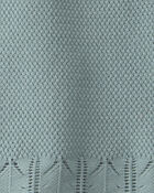Girls 2-Piece Organic Cotton Knit Top & Short Set, image 5 of 6 slides