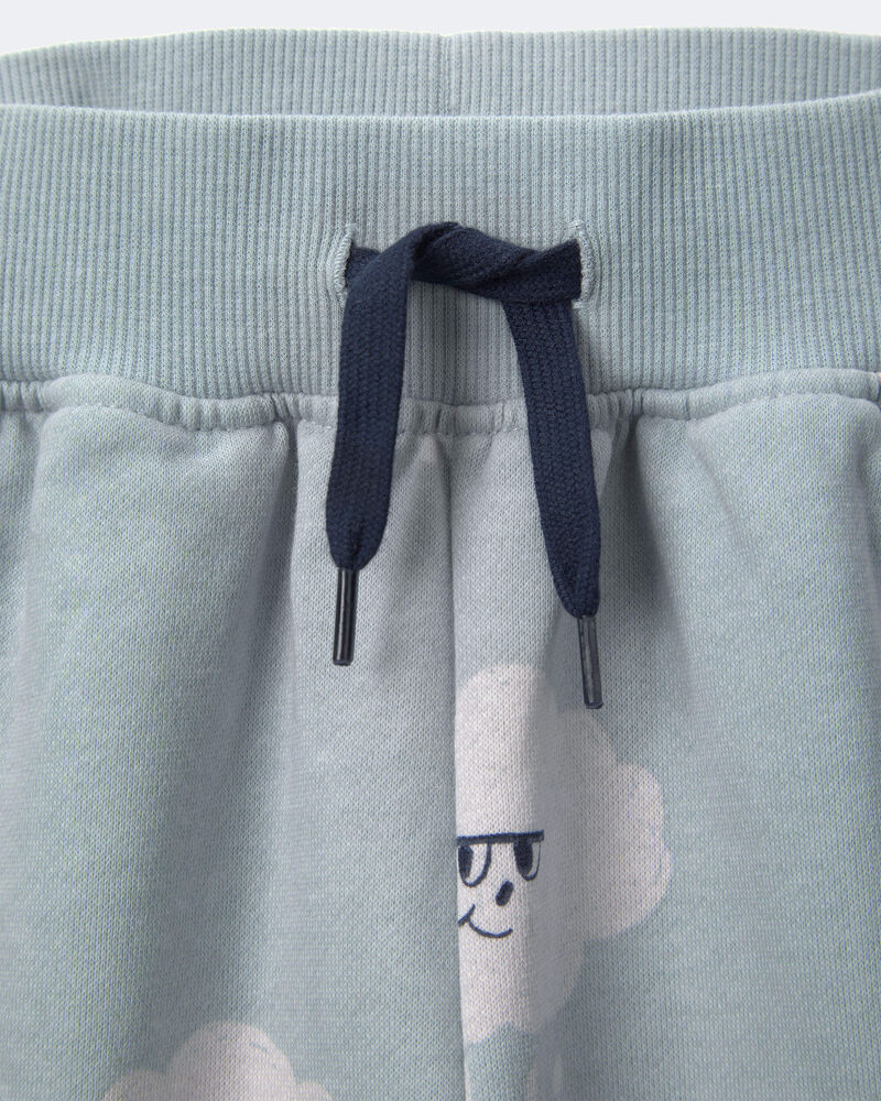 Toddler City Park&trade; Jogger Pant in Rain Cloud Print - Pale Blue, image 7 of 7 slides