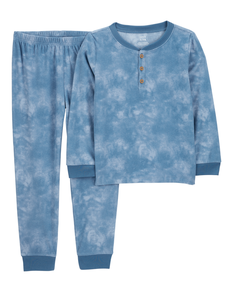 Boys 2-Piece Tie-Dye Fleece Pajama Set, image 1 of 3 slides