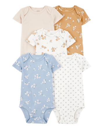 Baby 10-Pack Short-Sleeve Bodysuits, 