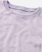 Kid Striped Organic Cotton Pajamas Set, image 2 of 4 slides