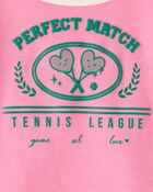 Baby Girl 'Perfect Match' Top - Pink, image 3 of 4 slides