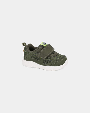 Baby Boy Every Step&reg; First Walker Monster Sneakers - Green, 