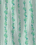 Baby Girl 2-Piece Vine Short-Sleeve Top & Skirt Set - Green, image 3 of 4 slides