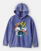 Boys &copy;Marvel Long-Sleeve Hoodie - Blue, image 1 of 4 slides