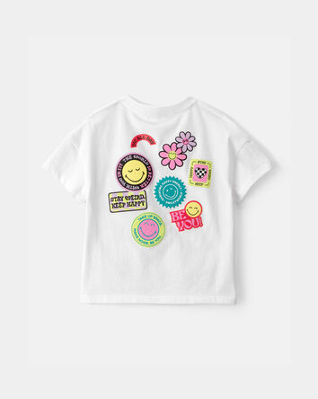 Toddler Girl SmileyWorld&reg; Graphic Tee - White, 