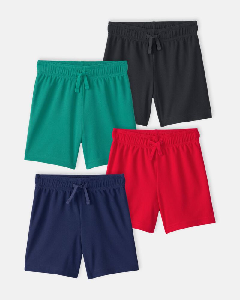 Toddler Boy 4-Pack Mesh Active Shorts, image 1 of 13 slides