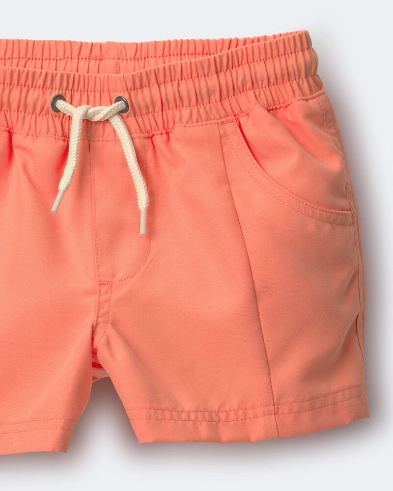 Toddler Boy Swim Trunks - Orange, image 6 of 6 slides