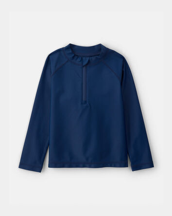 Toddler Boy Long-Sleeve Rashguard - Blue, 