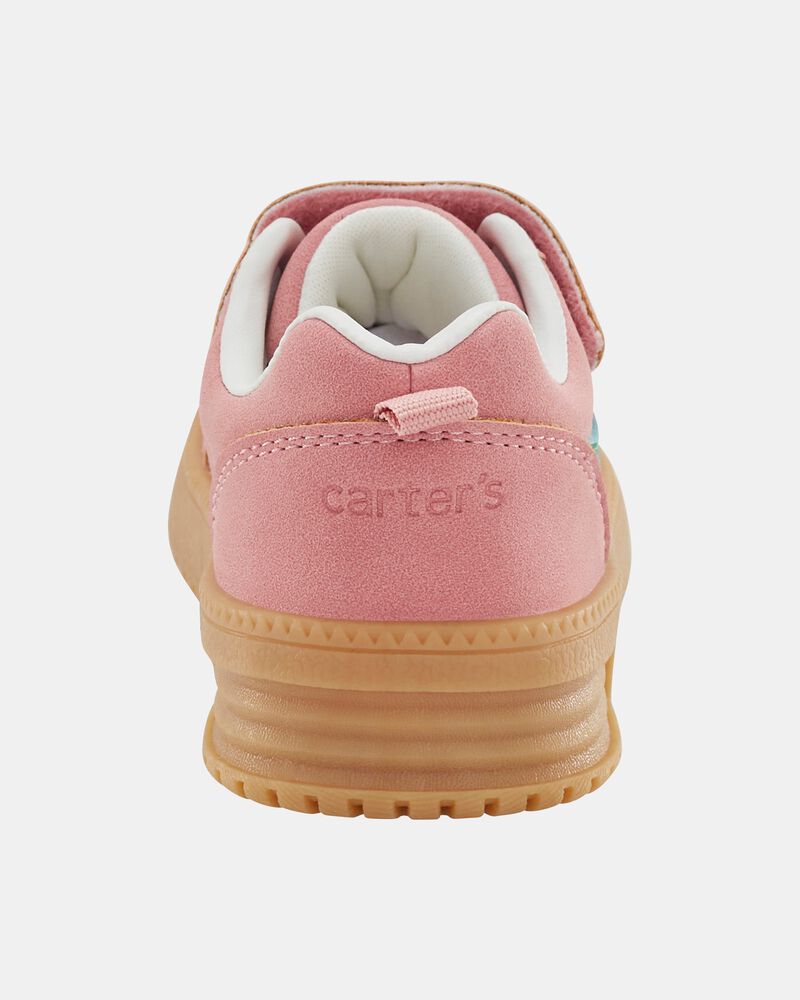 Toddler Casual Sneakers - Pink/Green, image 3 of 7 slides