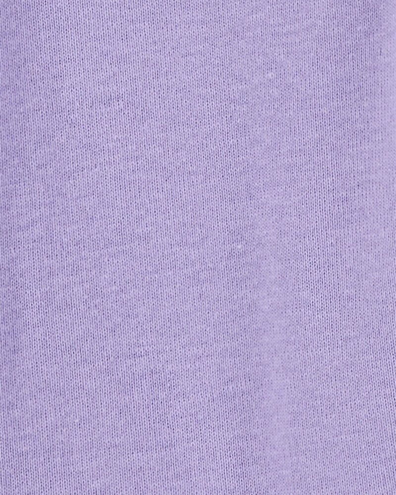 Baby Girl 4-Piece Floral Outfit Set - Purple, image 3 of 4 slides