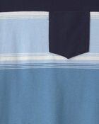 Boys Colorblock Pocket Tank Top - Navy, image 2 of 3 slides