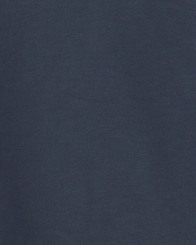 Kids 2-Piece Organic Cotton French Terry Pullover & Short Set, image 4 of 5 slides