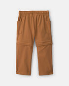 Toddler Boy Poplin Pants - Brown, image 2 of 8 slides