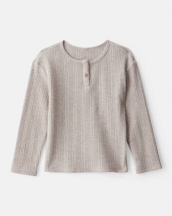 Toddler Girl Long-Sleeve Top - Cream, 