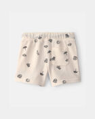 Toddler Boy Beach Shorts - Black/Ivory, image 2 of 4 slides