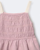 Toddler Girl Smocked Dress - Light Pink, image 6 of 6 slides